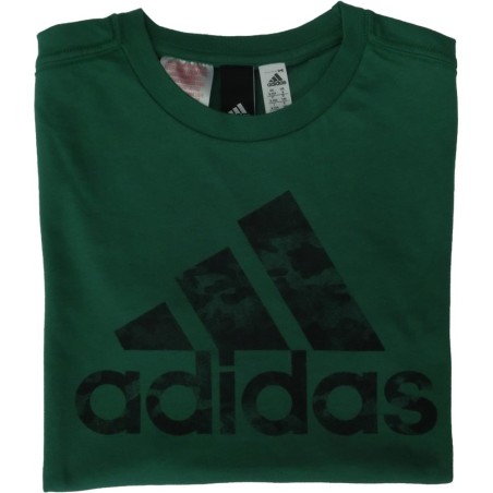 Adidas t-shirt bambino unisex verde