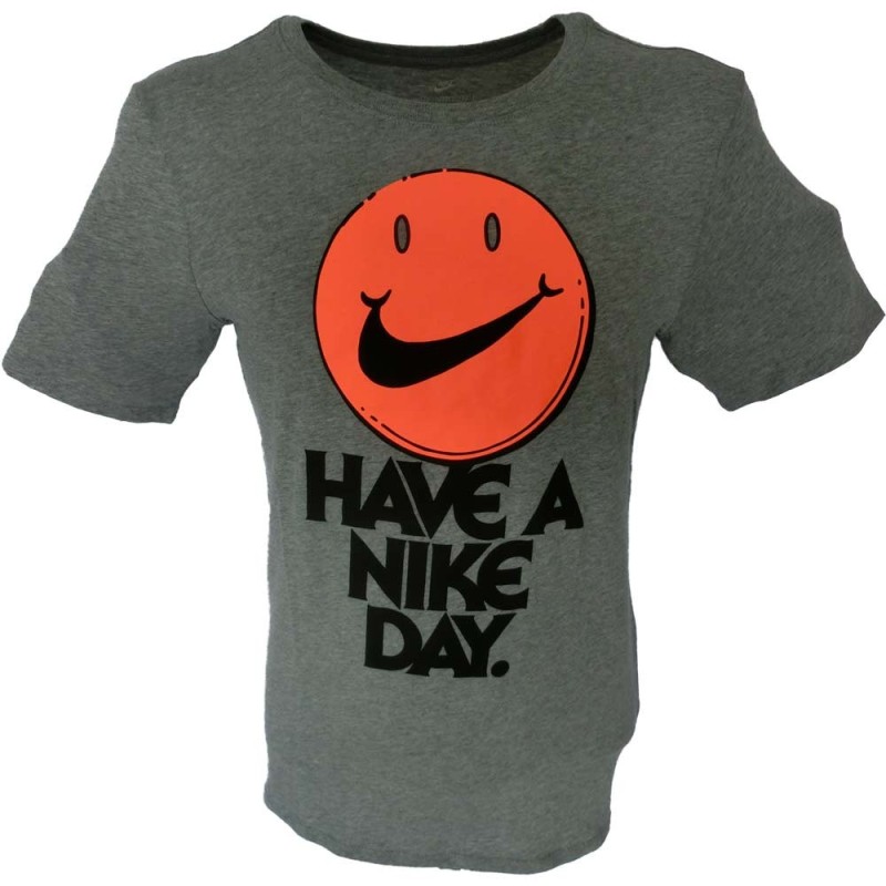 Nike t-shirt uomo grigio