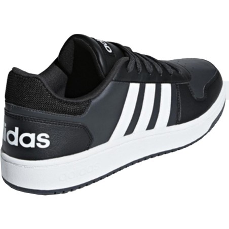 Adidas hoops scarpe uomo, nero