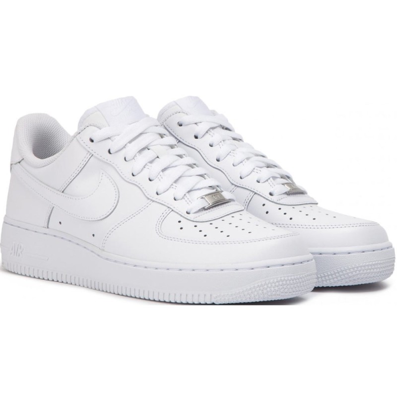 air force 1 one nere e bianche uomo
